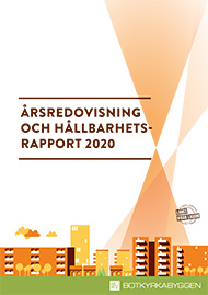 Omslag hållbarhetsrapport 2020